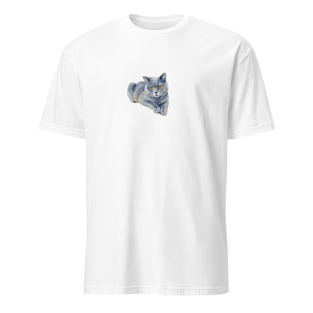 ペットの写真をプリントしたオリジナルTシャツの作品例