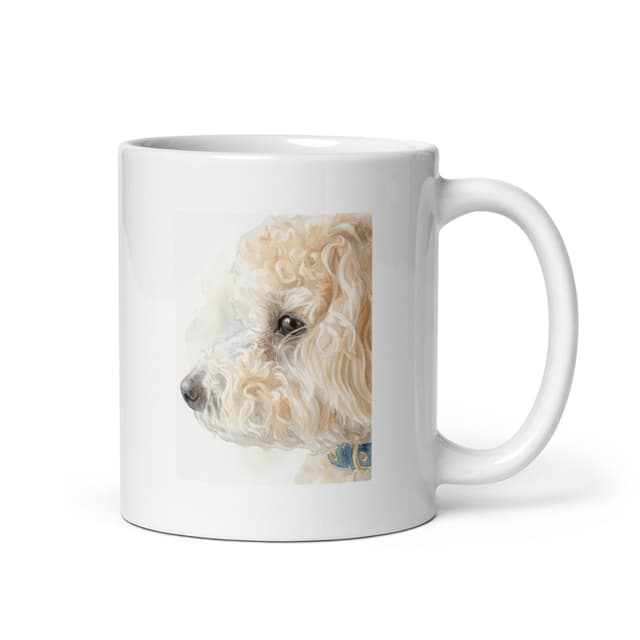 A pet artwork made with mochi