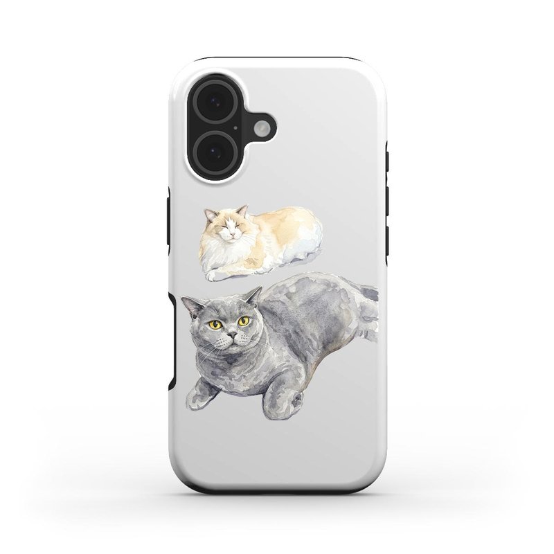 iPhone 17用ペット写真スマホケースの作例